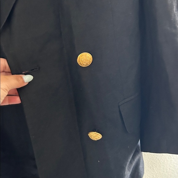 Ann Taylor Charcoal Blazer with Elegant Accents - Picture 5 of 9